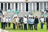 Istana Kepresidenan hingga saat ini masih dalam proses penyusunan formasi akhir kabinet untuk menghadiri upacara peringatan yang digelar di Ibu Kota Negara (IKN) Nusantara dan Jakarta.