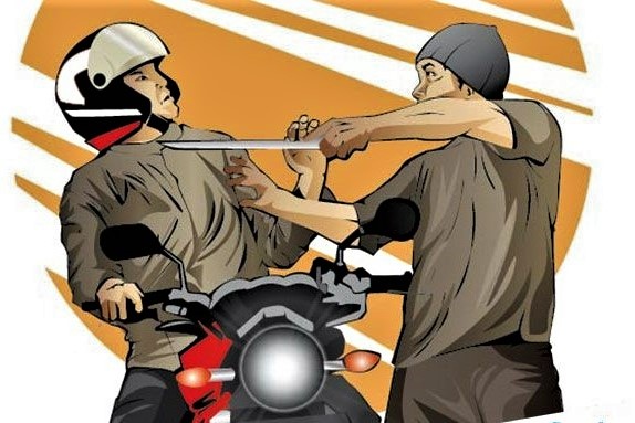 Ilustrasi Begal Bersajam Bacok Pemuda