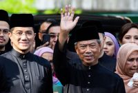 Mantan Perdana Menteri Malaysia, Tan Sri Muhyiddin Yassin, telah didakwa atas tuduhan menghina raja.