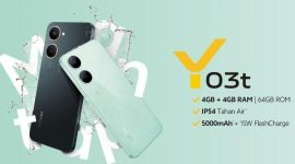 Vivo baru saja meluncurkan smartphone terbaru mereka, Vivo Y03t, di pasar Indonesia.