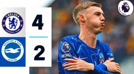 Chelsea berhasil meraih kemenangan gemilang dengan skor 4-2 atas Brighton & Hove Albion.