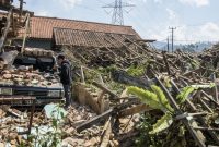 Kabupaten Bandung kembali diguncang gempa bumi dengan magnitudo 5,0.