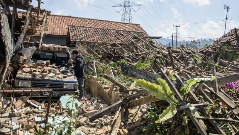 Kabupaten Bandung kembali diguncang gempa bumi dengan magnitudo 5,0.