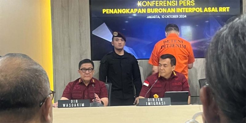 Buronan Interpol Asal China Ditangkap di Bali