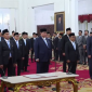 Presiden Prabowo Subianto melantik 48 menteri dan 5 kepala lembaga untuk Kabinet Merah Putih periode 2024-2029.