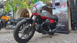 Moto Guzzi, salah satu merek legendaris dalam dunia sepeda motor, baru saja meluncurkan model terbaru mereka, V7 Stone Corsa, di pasar Indonesia.