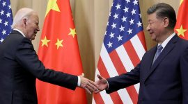 Presiden Amerika Serikat Joe Biden dan Presiden China Xi Jinping sepakat bahwa senjata nuklir tidak boleh dikendalikan oleh kecerdasan buatan (AI).