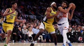 New York Knicks meraih kemenangan telak 134-106 atas Washington Wizards dalam lanjutan NBA, memperpanjang rekor buruk Wizards menjadi sembilan kekalahan beruntun.