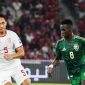 Timnas Indonesia mencatat keunggulan sementara 1-0 atas Arab Saudi di babak pertama pertandingan Kualifikasi Piala Dunia 2026 yang berlangsung di Stadion King Abdullah Sports City, Jeddah, Selasa (19/11/2024).