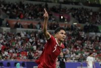 Marselino Ferdinan berhasil mencetak gol keduanya dalam pertandingan ini, membawa Indonesia unggul 2-0 atas lawan.