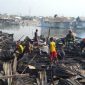 Kebakaran hebat terjadi di kawasan Bagan Belawan, Medan, pada Sabtu (8/12) pagi, yang mengakibatkan 10 rumah terbakar habis.