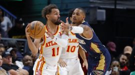 Atlanta Hawks melanjutkan tren kemenangan impresif mereka dengan meraih kemenangan keempat berturut-turut setelah mengalahkan New Orleans Pelicans 124-112 dalam pertandingan NBA terbaru mereka.