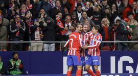 Atletico Madrid meraih kemenangan spektakuler dengan skor 4-3 atas Sevilla pada Sabtu, 8 Desember 2024, dalam lanjutan La Liga.