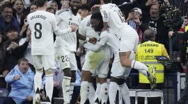 Real Madrid sukses meraih kemenangan besar dengan skor 4-2 atas Sevilla dalam laga yang berlangsung pada hari ini di Santiago Bernabéu.