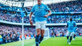 Manajer Manchester City, Pep Guardiola, baru-baru ini memberikan pujian luar biasa kepada penyerang andalan timnya, Erling Haaland.