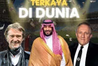 Kekayaan luar biasa dari para pemilik klub sepak bola ini menunjukkan bahwa sepak bola modern telah menjadi salah satu industri olahraga terbesar di dunia