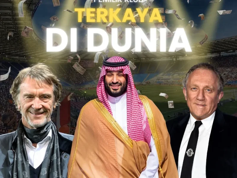 Kekayaan luar biasa dari para pemilik klub sepak bola ini menunjukkan bahwa sepak bola modern telah menjadi salah satu industri olahraga terbesar di dunia