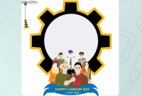 Hari Buruh atau May Day diperingati setiap tanggal 1 Mei sebagai bentuk penghormatan terhadap perjuangan pekerja di seluruh dunia.
