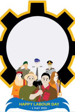 25 Link Download Twibbon May Day 2025 untuk Upload di Medsos
