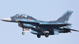 ada tanggal 7 Agustus 2025, sebuah jet tempur Mitsubishi F-2A milik Angkatan Udara Bela Diri Jepang (JASDF) jatuh ke Samudra Pasifik selama latihan rutin di lepas pantai Prefektur Ibaraki,