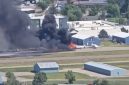 Sebuah insiden dramatis terjadi di Bandara Kota Kalispell, Montana, Amerika Serikat, ketika sebuah pesawat kecil menabrak pesawat yang sedang diparkir saat mendarat.