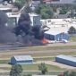Sebuah insiden dramatis terjadi di Bandara Kota Kalispell, Montana, Amerika Serikat, ketika sebuah pesawat kecil menabrak pesawat yang sedang diparkir saat mendarat.