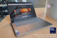 Lenovo Yoga Pro 7i Aura Edition adalah laptop premium yang menggabungkan desain ramping, performa tinggi,