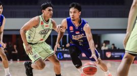 Satria Muda Pertamina Jakarta menunjukkan dominasinya di ajang IBL All Indonesian Basketball 2025 dengan menundukkan Pacific Caesar Surabaya lewat skor telak 85-61.