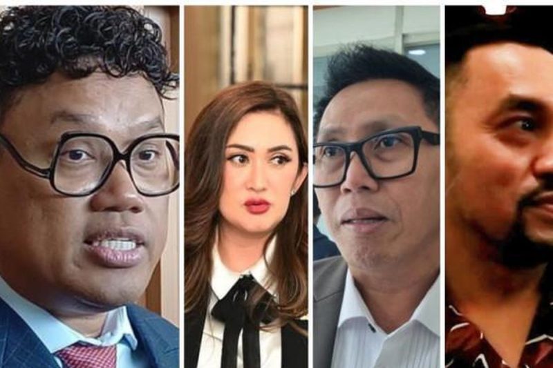 Beberapa anggota DPR RI, termasuk Ahmad Sahroni, Surya Utama (Uya Kuya), Eko Hendro Purnomo (Eko Patrio), Nafa Urbach,
