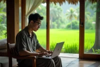 Di era digital saat ini, tren workation atau traveling sambil kerja semakin populer, terutama di kalangan generasi muda dan pekerja lepas.