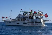 Pasukan angkatan laut Israel berhasil menghentikan rombongan kapal bantuan Global Sumud Flotilla yang menuju Gaza,