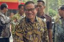 Gubernur DKI Jakarta Pramono Anung melakukan audiensi penting dengan pimpinan Komisi Pemberantasan Korupsi (KPK) di Gedung Merah Putih,
