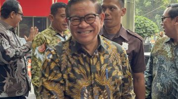 Gubernur DKI Jakarta Pramono Anung melakukan audiensi penting dengan pimpinan Komisi Pemberantasan Korupsi (KPK) di Gedung Merah Putih,