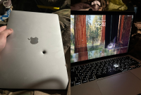 Di tengah medan perang yang penuh bahaya, sebuah MacBook Air generasi M1 tiba-tiba berubah fungsi dari alat produktivitas menjadi penyelamat nyawa.