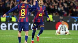 Barcelona – Blaugrana tampil ganas dan tanpa ampun saat menjamu Newcastle United di leg kedua babak 16 besar Liga Champions,