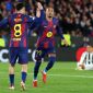 Barcelona – Blaugrana tampil ganas dan tanpa ampun saat menjamu Newcastle United di leg kedua babak 16 besar Liga Champions,