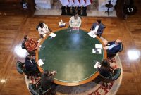 Presiden Prabowo Subianto menggelar pertemuan diskusi intensif dengan sejumlah jurnalis senior,