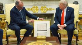 Setelah Pentagon resmi mengumumkan penarikan sekitar 5.000 tentara Amerika Serikat dari wilayah Jerman, Kanselir Friedrich Merz.