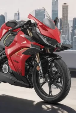 QJMotor SRK 125 R1 Meluncur, Sportbike 125cc Berkelas dengan Winglet Aerodinamis