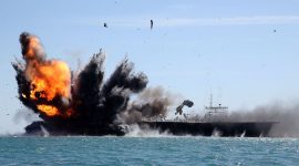 Iran kembali melancarkan serangan balasan terhadap kepentingan Amerika Serikat di kawasan Timur Tengah. Kali ini,