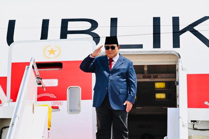 Presiden Prabowo Subianto kembali menunjukkan gaya diplomasi yang aktif dan energik.