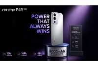 Realme kembali memperkuat lini produk gaming-nya dengan meluncurkan Realme P4R, ponsel yang mengusung baterai jumbo 8.000 mAh.