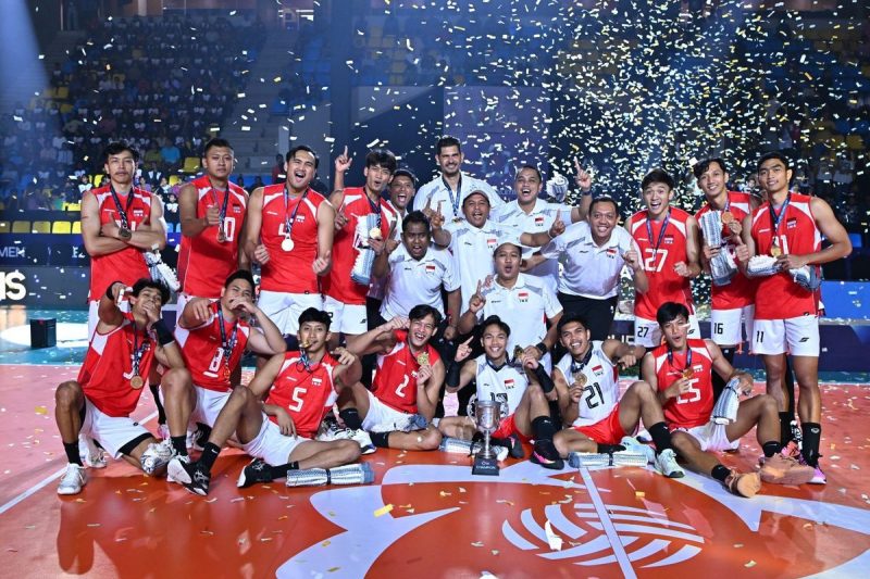 Timnas Voli Putra Indonesia berhasil menorehkan sejarah manis dengan menjadi Juara AVC Cup 2026. Perjalanan mereka dari babak kualifikasi.