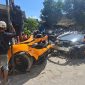 Sebuah kecelakaan mengerikan terjadi pada Rabu dini hari yang melibatkan Andra ST,