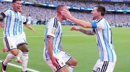 Argentina berhasil melaju ke babak selanjutnya setelah mengalahkan Swiss dalam pertandingan yang penuh tensi.