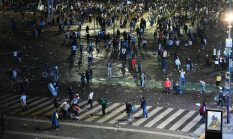 Fans Argentina Ngamuk Usai Kalah di Final Piala Dunia, Bentrok dengan Polisi
