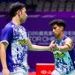 Pasangan ganda putra Indonesia, Sabar Karyaman Gutama/Mohammad Reza Pahlevi Isfahani, berhasil meraih kemenangan di babak awal China Open 2026.