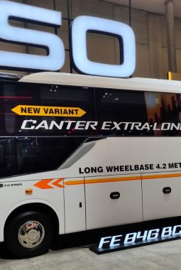 Canter Extra Long Bus Resmi Diperkenalkan Mitsubishi Fuso di GIIAS 2026