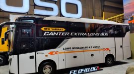 Mitsubishi Fuso memperkuat posisinya di segmen kendaraan niaga Indonesia dengan meluncurkan Canter Extra Long Bus (Canter FE 84G BCL) pada ajang Gaikindo Indonesia International Auto Show (GIIAS) 2026.