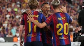 Barcelona semakin kokoh di puncak klasemen Liga Spanyol musim 2026/2027.